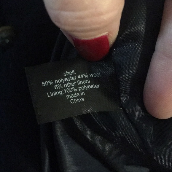 NWT Lane Bryant military pea coat - Picture 7 of 8